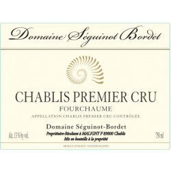 Domaine Séguinot-Bordet Chablis 1er Cru "Fourchaume" blanc sec 2020 bouteille