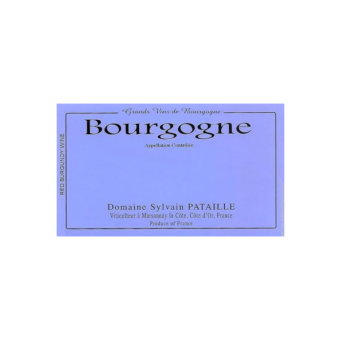 Domaine Sylvain Pataille Bourgogne red 2018
