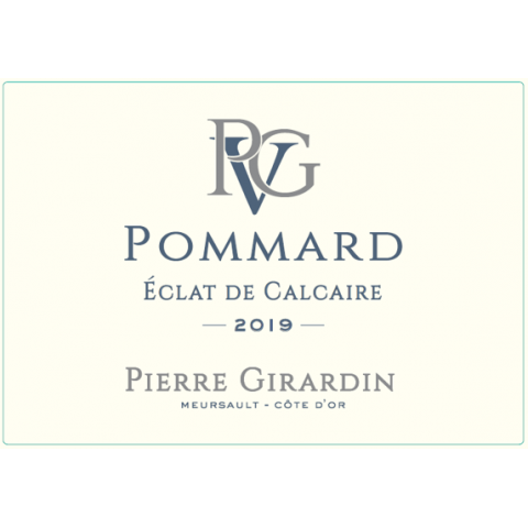 Domaine Pierre Girardin Pommard "Eclat de Calcaire" rouge 2019 etiquette