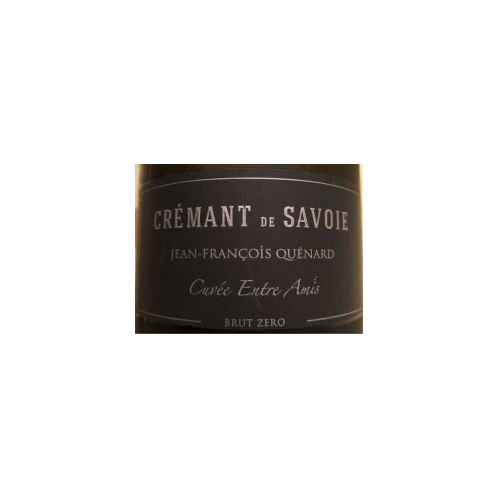 Domaine Jean Francois Quenard Cremant de Savoie Entre Amis brut etiquette