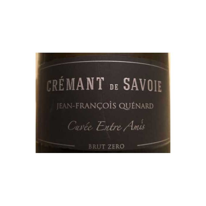 Domaine Jean Francois Quenard Cremant de Savoie Entre Amis brut etiquette