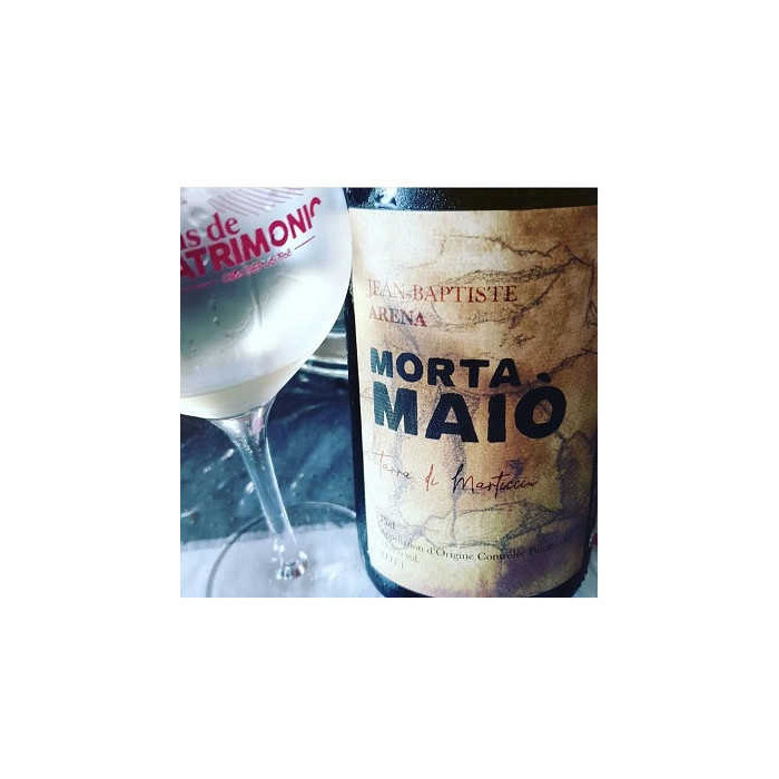 Domaine Jean-Baptiste Arena "Morta Maio" blanc sec 2018 bouteille