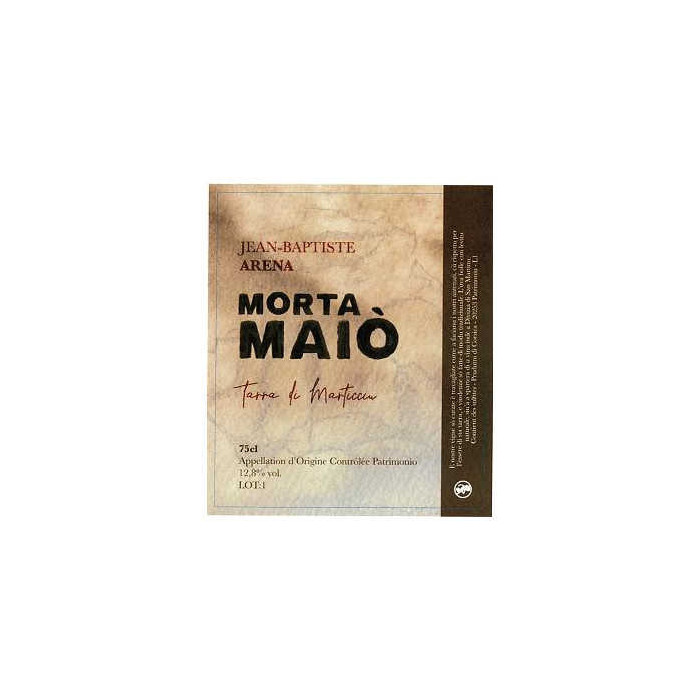 Domaine Jean-Baptiste Arena "Morta Maio" dry white 2018