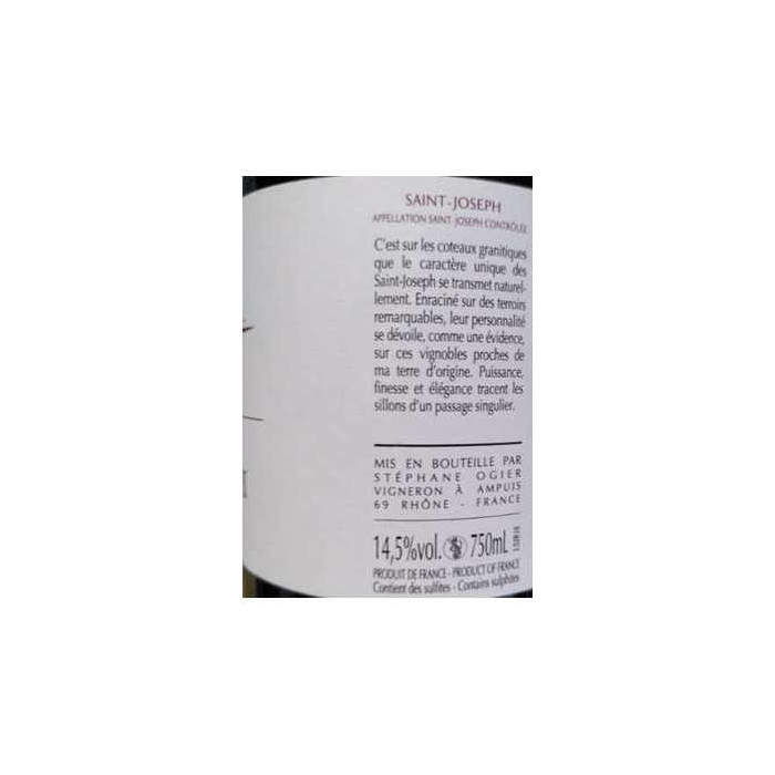 Domaine Stephane Ogier Saint-Joseph "Le Passage" red 2018