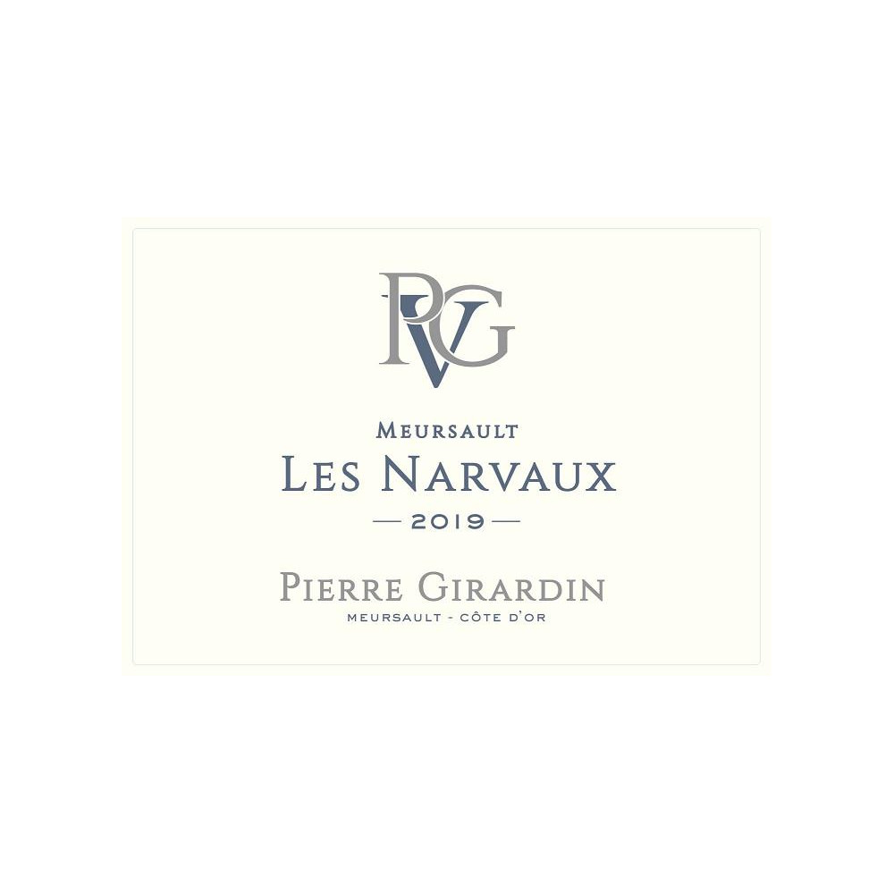 Domaine Pierre Girardin Meursault "Les Narvaux" blanc sec 2019
