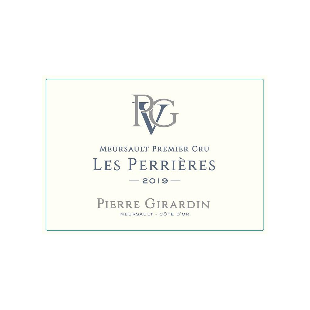 Domaine Pierre Girardin Meursault 1er Cru "Les Perrières" dry white 2019 Domaine Pierre Girardin Meursault 1er Cru "Les Perrières" dry white 2019