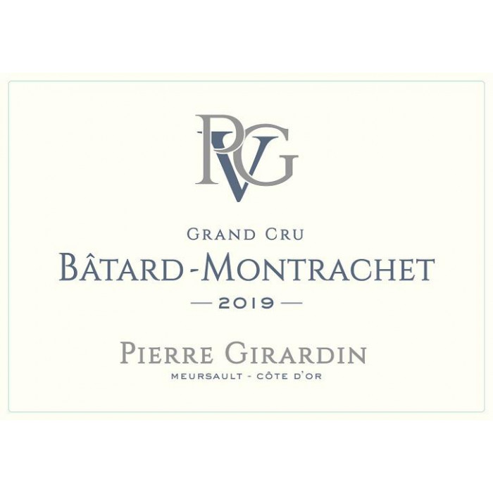 Domaine Pierre Girardin Batard Montrachet Grand Cru dry white 2019