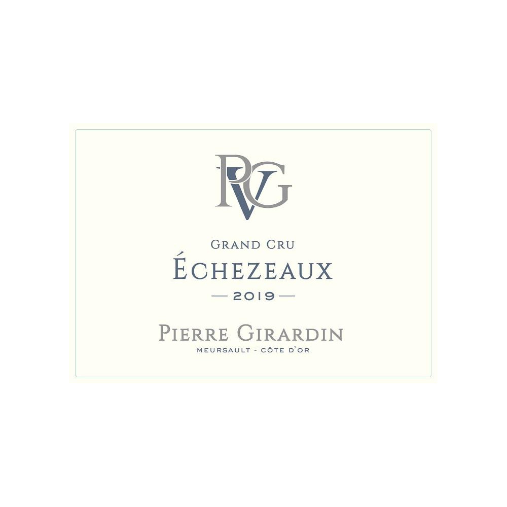Domaine Pierre Girardin Echezeaux Grand Cru rouge 2019 Domaine Pierre Girardin Echezeaux Grand Cru rouge 2019