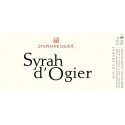 Stephane Ogier Syrah d'Ogier 2019 etiquette