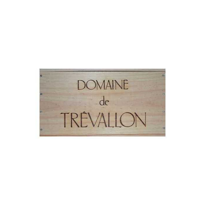 Domaine de Trévallon blanc 2016 caisse bois