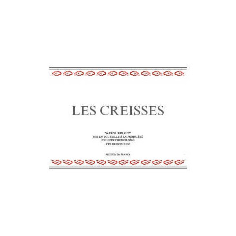 Domaine des Creisses rouge 2019 bouteille 2