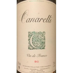 Clos Canarelli "BG" (bianco gentile) 2020 bouteille