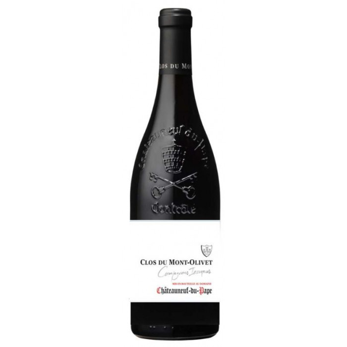 Clos du Mont-Olivet Châteauneuf-du-Pape "Compagnons Inconnus" rouge 2019 bouteille