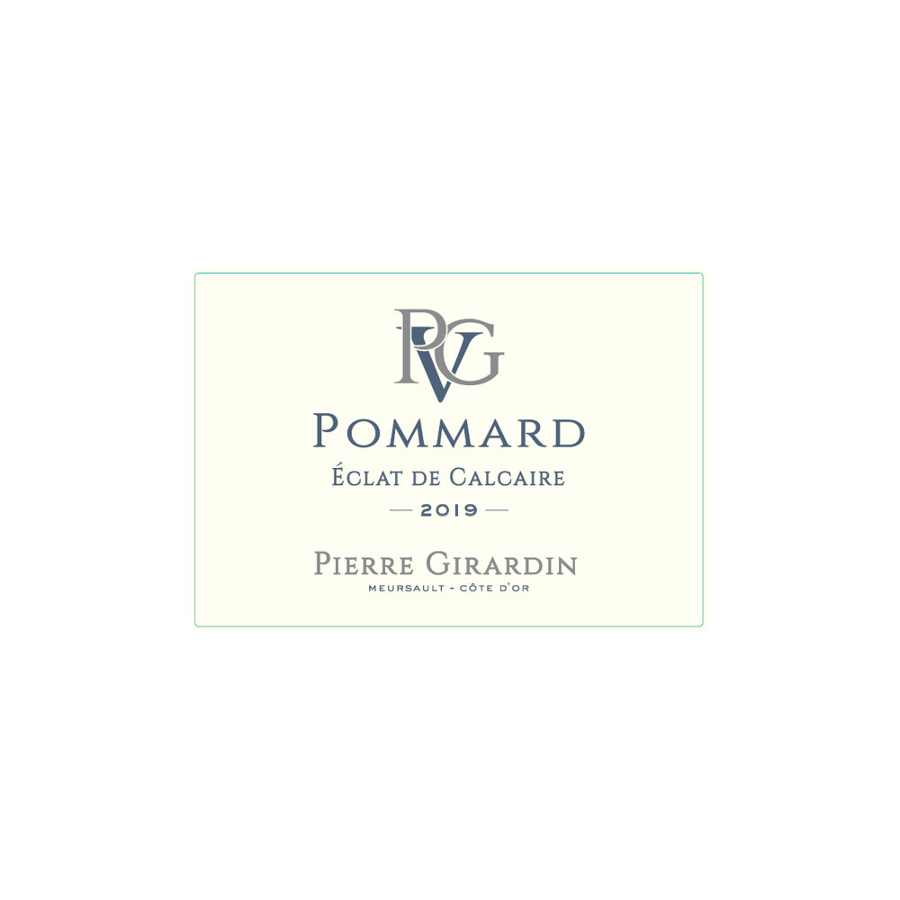 Domaine Pierre Girardin Pommard "Eclat de Calcaire" rouge 2019 etiquette Domaine Pierre Girardin Pommard "Eclat de Calcaire" rouge 2019 etiquette