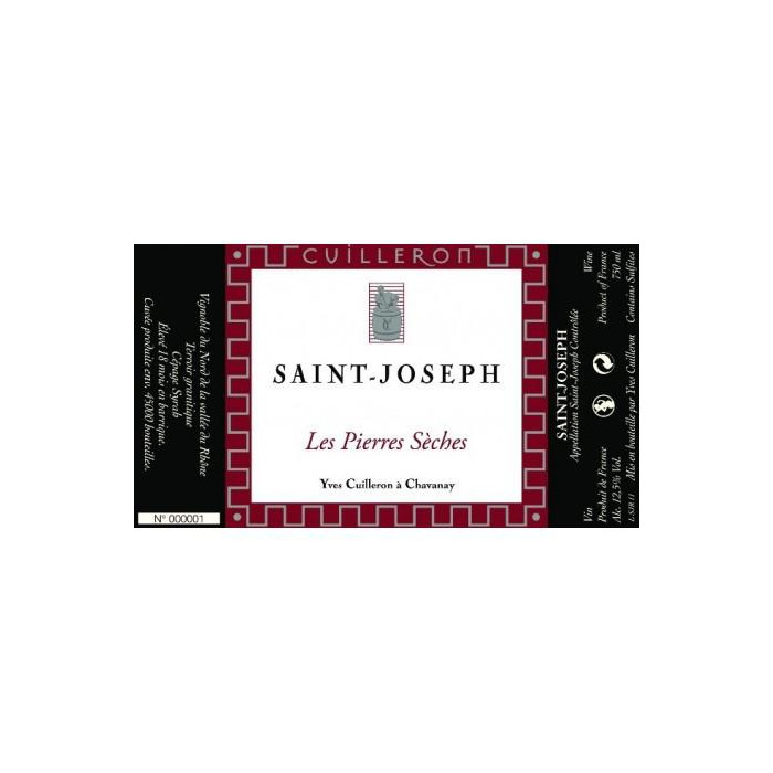 Domaine Yves Cuilleron Saint-Joseph Les Pierres Seches 2016 jeroboam