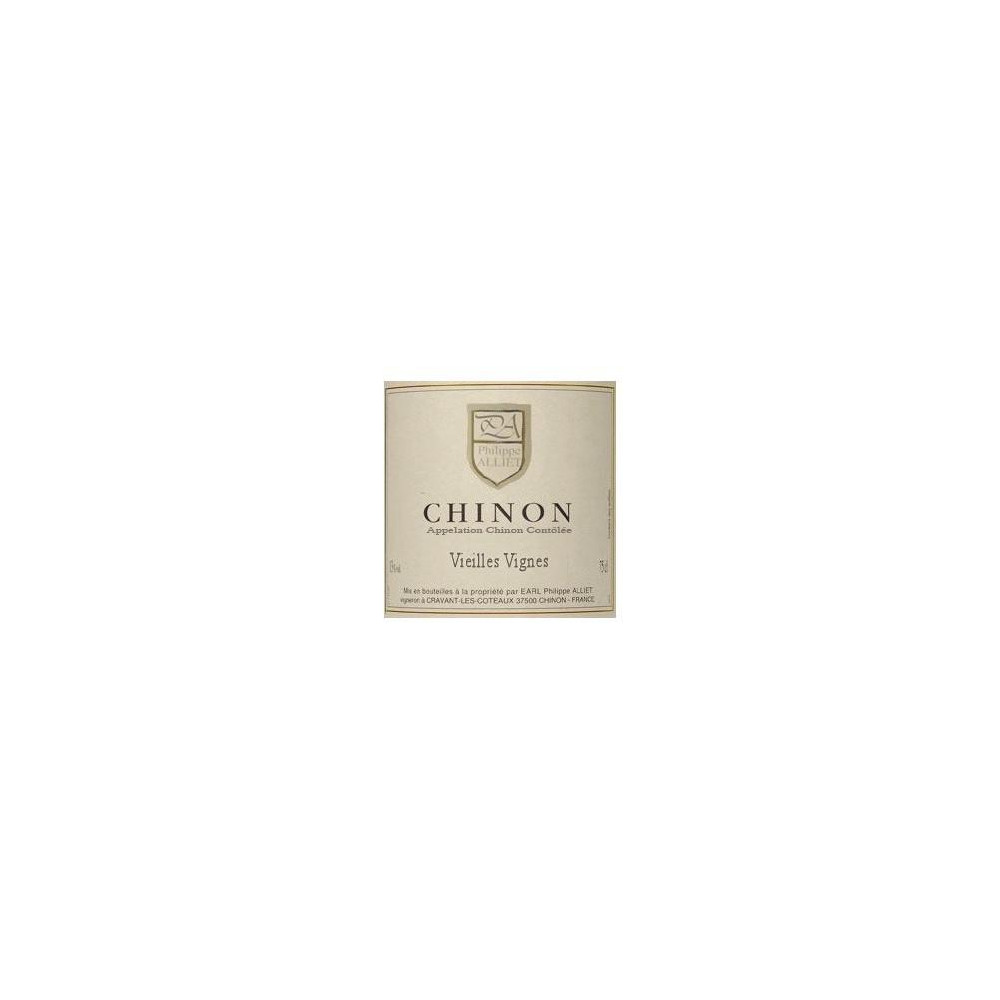 Domaine Philippe Alliet Chinon Vieilles Vignes 2017 etiquette