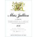 Mas Jullien La Brune rouge 2018 etiquette Mas Jullien La Brune rouge 2018 etiquette