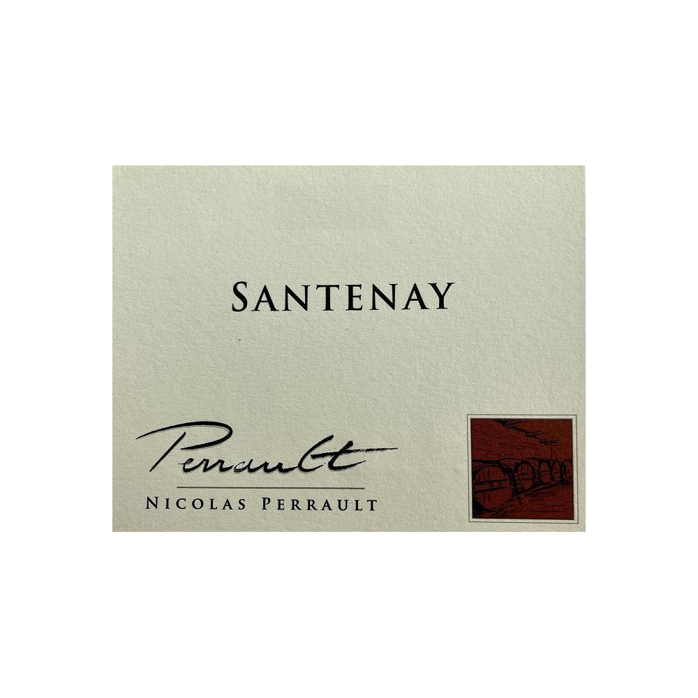 Domaine Nicolas Perrault Santenay rouge 2019 etiquette