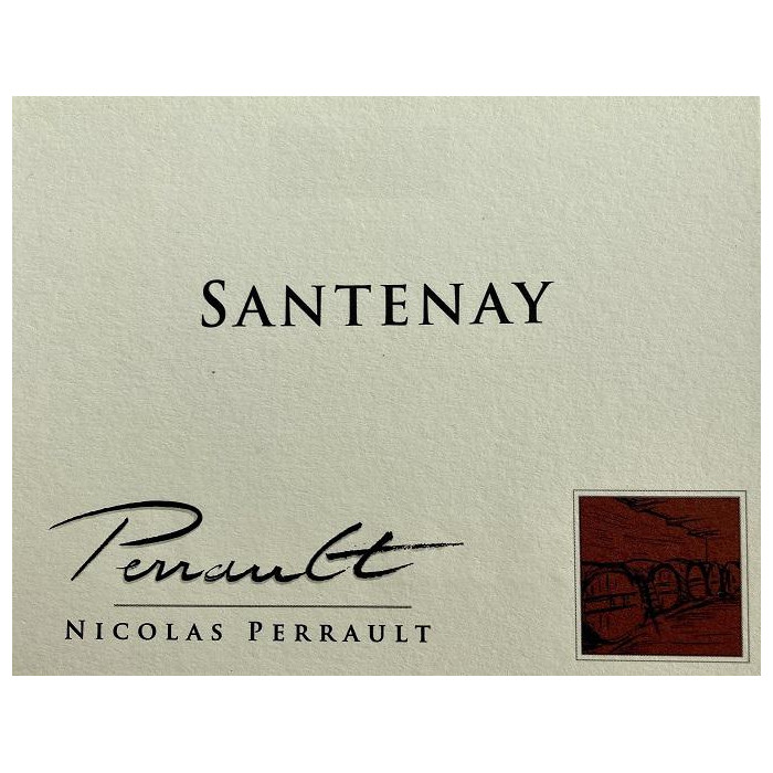 Domaine Nicolas Perrault Santenay rouge 2019 etiquette