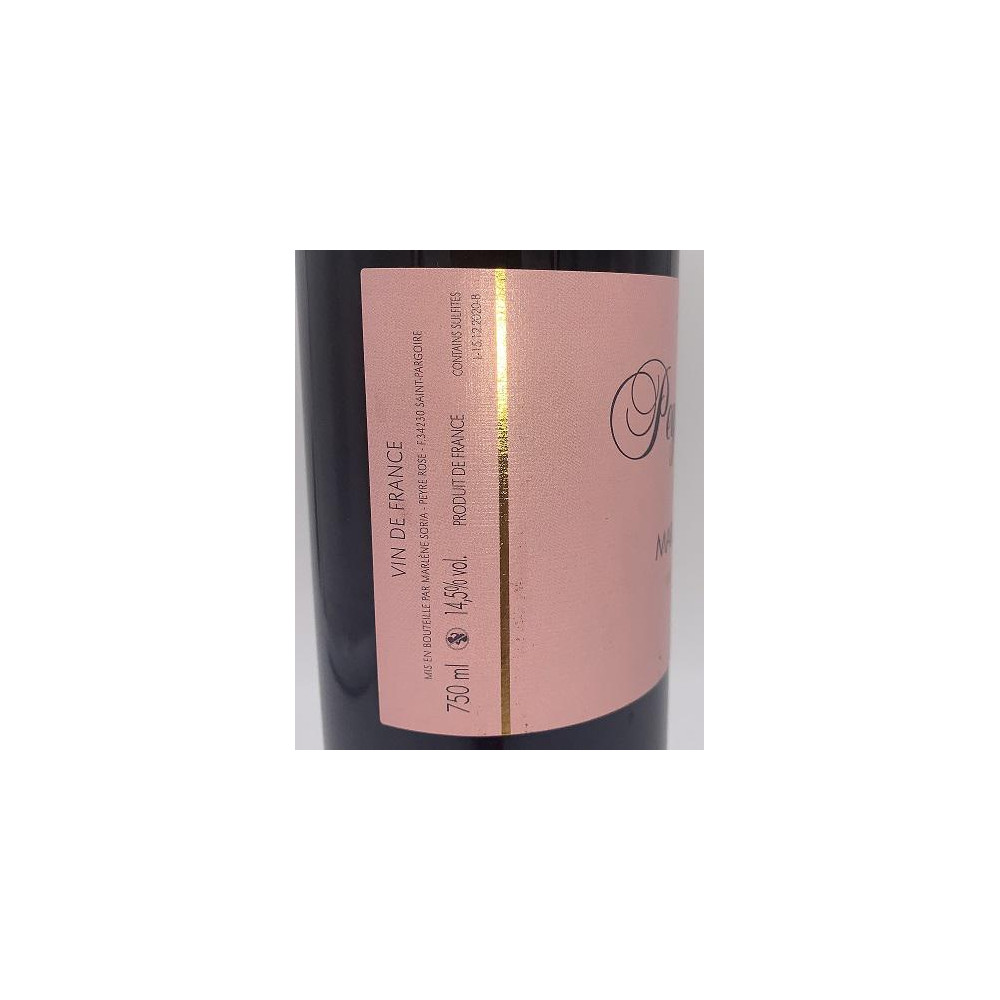 Domaine Peyre Rose Marlène N°3 rouge 2011 contre etiquette