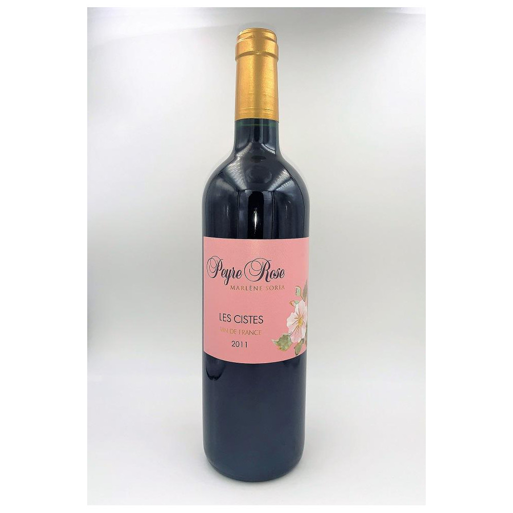 Domaine Peyre Rose "Les Cistes" rouge 2011 bouteille Domaine Peyre Rose "Les Cistes" rouge 2011 bouteille