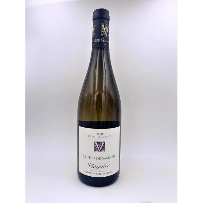 Domaine Georges Vernay "Le Pied de Samson" (Viognier) blanc sec 2020 bouteille