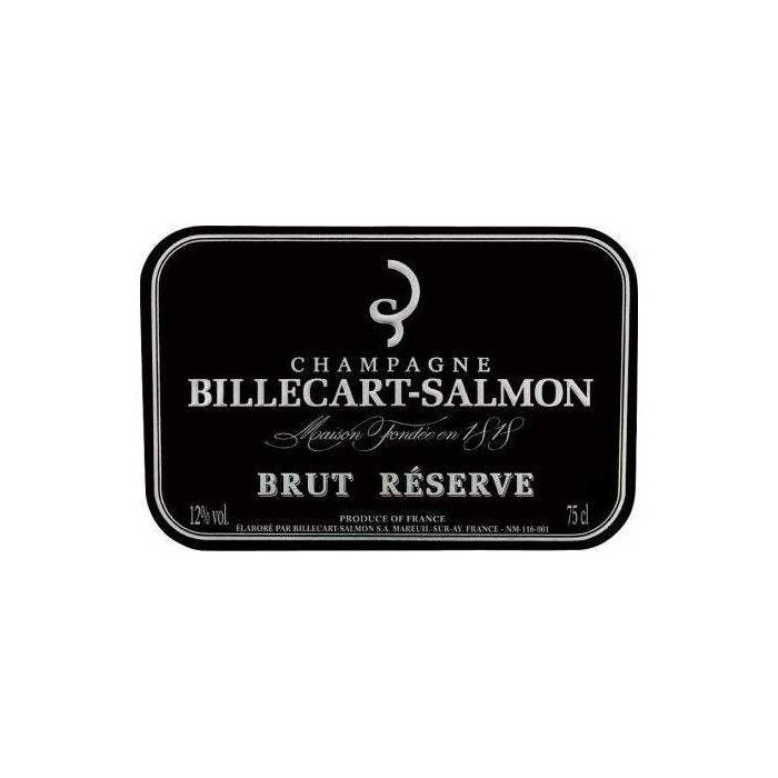 Champagne Billecart Salmon "Brut Reserve" etiquette