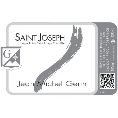 Domaine Jean-Michel Gerin Saint-Joseph  rouge 2012 (75 cl) Domaine Jean-Michel Gerin Saint-Joseph  rouge 2012 (75 cl)