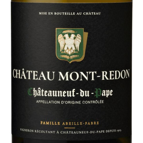 Château Mont-Redon Châteauneuf-du-Pape blanc 2019 bouteille