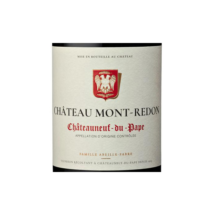 Château Mont-Redon Châteauneuf-du-Pape rouge 2017 etiquette