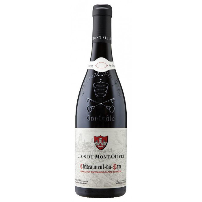 Clos du Mont-Olivet Châteauneuf-du-Pape rouge 2018 bouteille