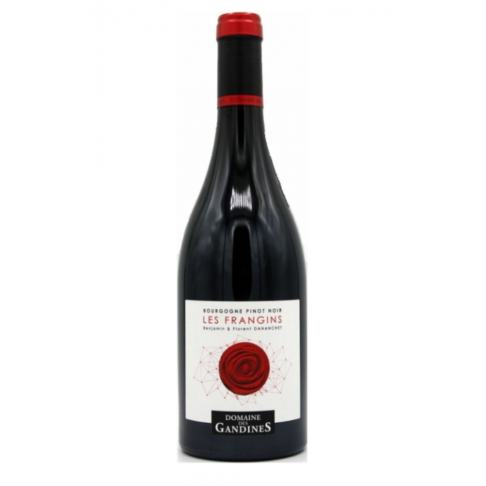 Domaine des Gandines Bourgogne "Les Frangins" rouge 2018 bouteille