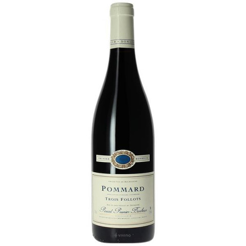 Domaine Prunier-Bonheur Pommard Les Trois Follots rouge 2018 bouteille