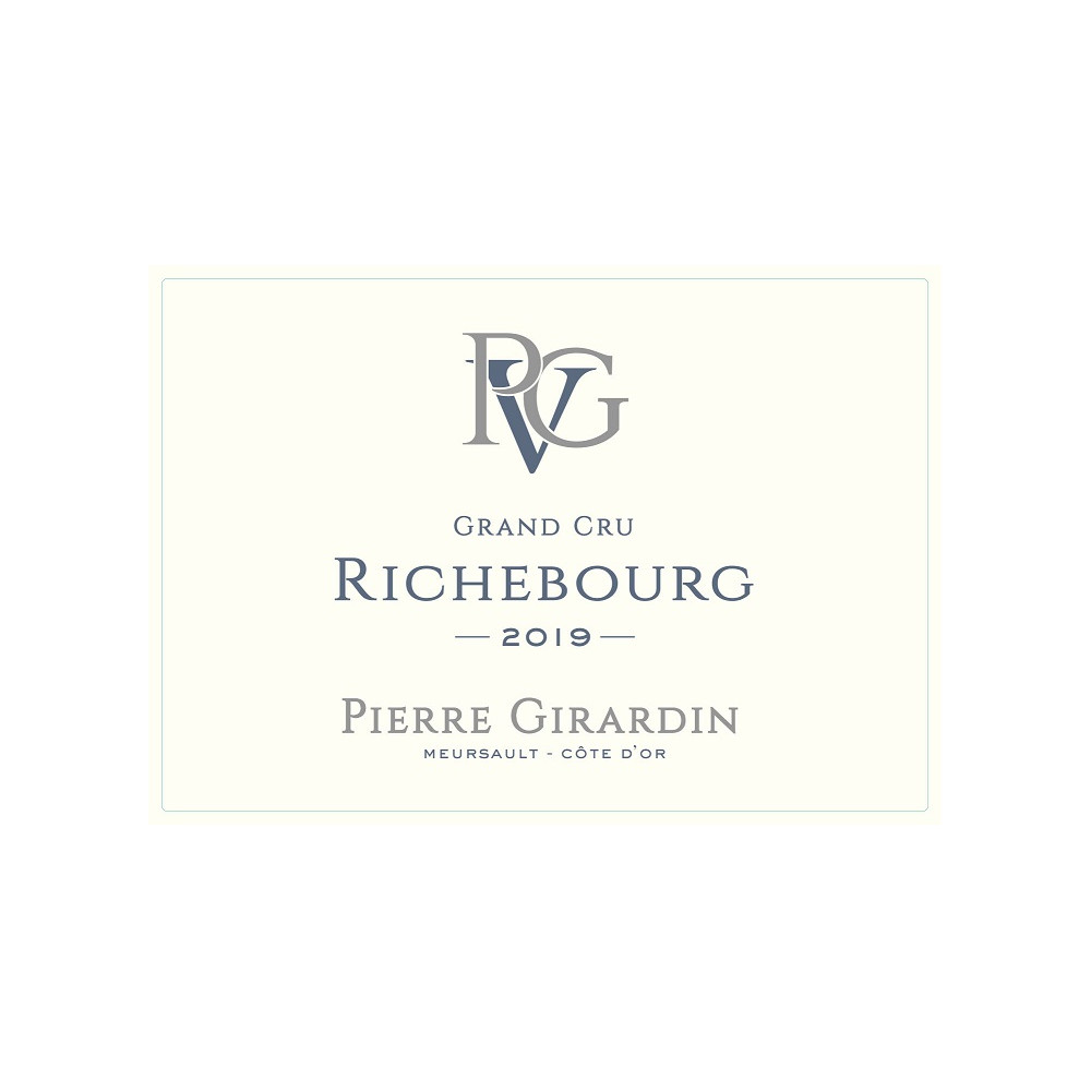 Domaine Pierre Girardin Richebourg Grand Cru rouge 2019