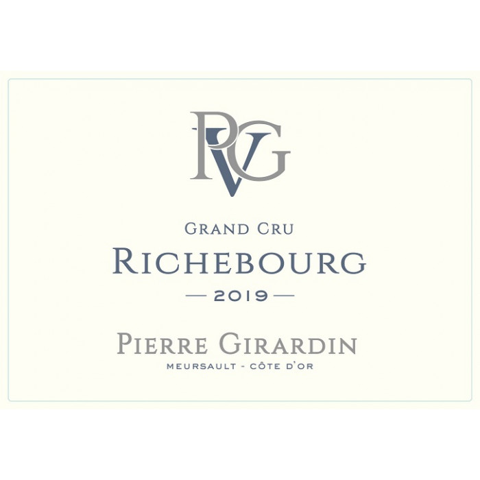 Domaine Pierre Girardin Richebourg Grand Cru rouge 2019