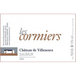 Château de Villeneuve Saumur "Les Cormiers" blanc sec 2019 bouteille