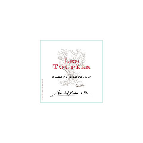 Domaine Michel Redde & fils Pouilly-Fumé "Les Toupées" blanc sec 2018 etiquette