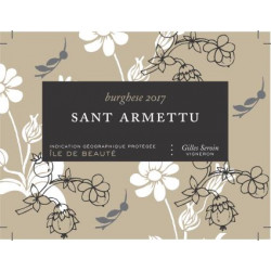 Domaine Sant Armettu Burghese blanc sec 2018 bouteille