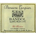 Domaine Tempier "La Tourtine" Bandol rouge 2019 etiquette
