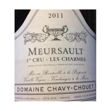 Domaine Chavy-Chouet Meursault 1er Cru "Les Charmes" blanc sec 2012