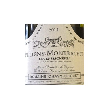 Domaine Chavy-Chouet Puligny-Montrachet "Les Enseignères" blanc sec 2012 (75 cl)