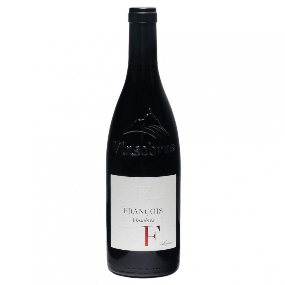 Domaine Vallot Vinsobres "François" rouge 2017 bouteille