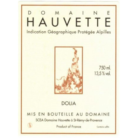 Domaine Hauvette "Dolia" white dry 2014