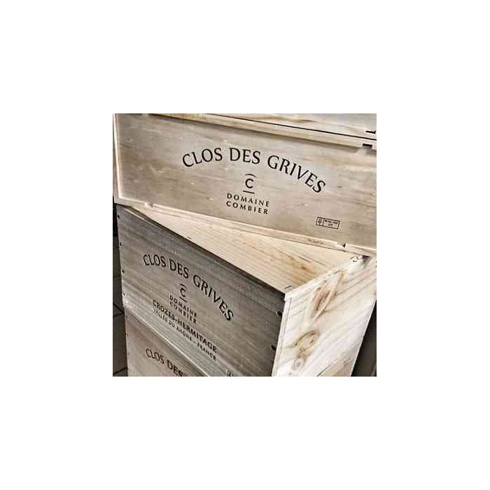 Domaine Combier Crozes-Hermitage "Clos des Grives" rouge 2019 caisses en bois