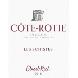 Domaine Clusel-Roch Cote-Rotie "Les Schistes" rouge 2019 etiquette