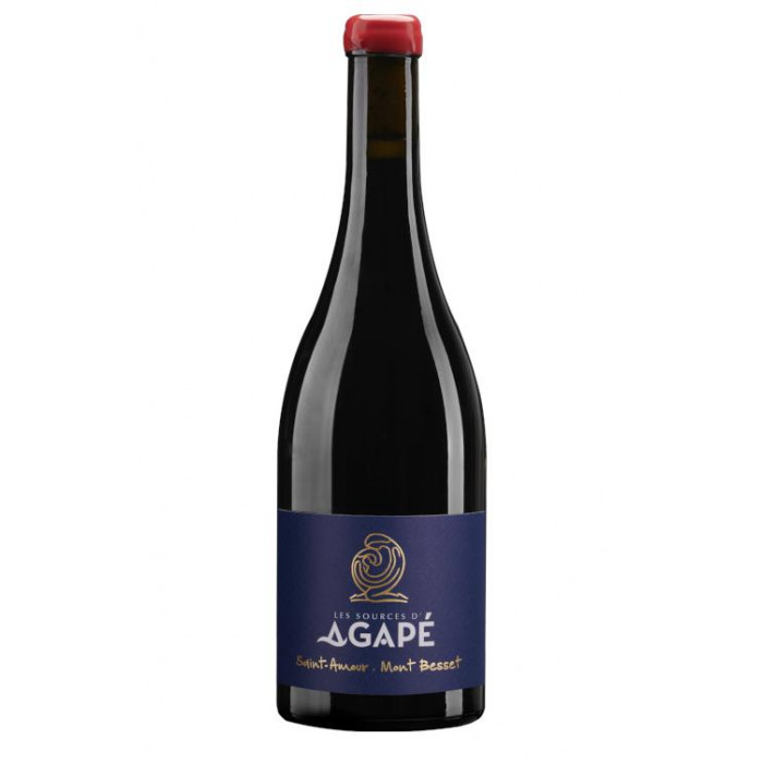 Les Sources d'Agapé Saint-Amour "Mont Besset" rouge 2019 bouteille