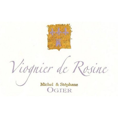 Viognier de rosine de Stephane Ogier 2020 etiquette
