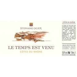 Stéphane Ogier cotes du rhone grenache Le Temps est Venu 2020 MAGNUM