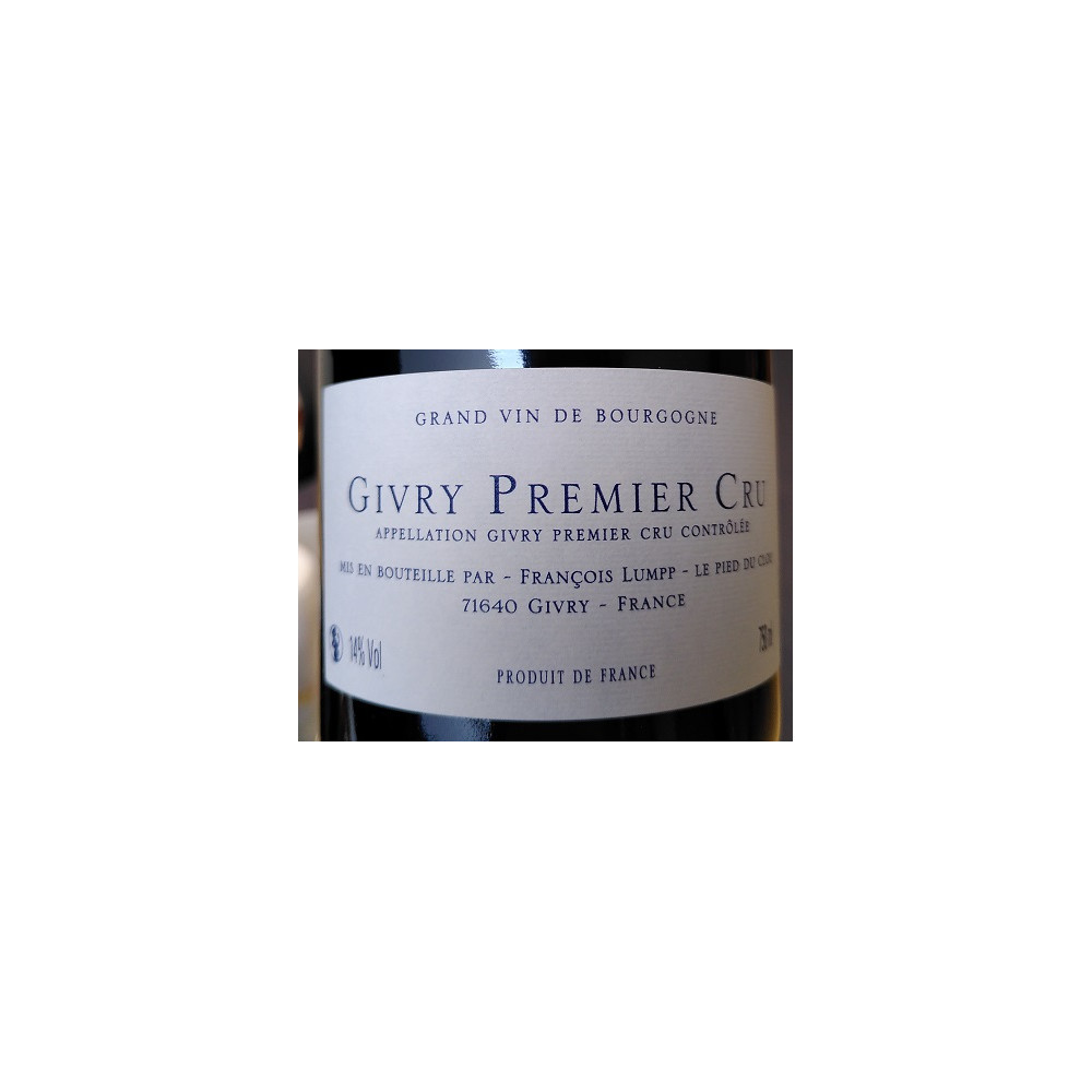Domaine François Lumpp Givry 1er Cru "A Vigne Rouge" red 2019