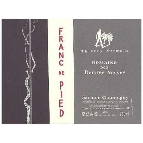domaine des roches neuves saumur champigny franc de pied 2020 etiquette